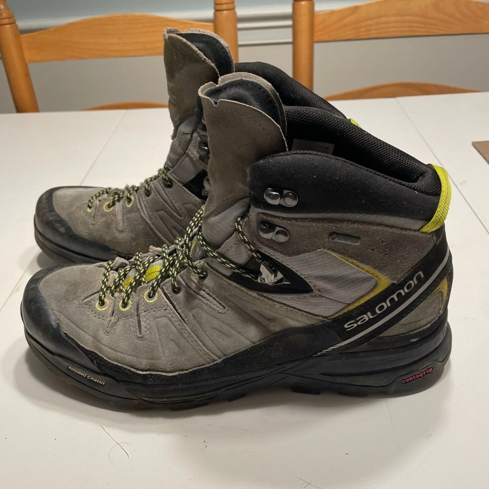 Salomon 394723 X Alp Mid LTR GTX Men's Backpacking Boot SZ 10.5